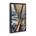 thumbnail image 3 of Stupell Industries Tropical Amidst The Blurring Sea Black Floating Frame Canvas Art, 17 x 25, by LSR Design Studio, 3 of 8
