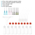 thumbnail image 3 of Unique Bargains 30ml Precision Applicator Bottles, 8Pcs Needle Tip Squeeze Bottle Small Squeeze Bottles Mini Needle Bottle, 3 of 4