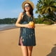 thumbnail image 3 of Fotbe North American Bald Eagle Vestido de Verano sin Mangas para Mujer – Vestido Midi Línea A, Estilo Camiseta Floral, Vestido Playero Casual y Fluido, 3 of 7
