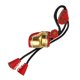 thumbnail image 1 of Anillos de pulgar para tiro con arco, protectores de dedos de latón, cómodos de usar, accesorios suaves con Rojo, 1 of 3