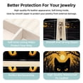 thumbnail image 3 of Cat Portable Square Jewelry Box Organizer for Rings, Earrings, Necklaces, Bracelets - for Girls and Women, 3 of 6