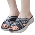 thumbnail image 1 of Zapatos Casa Slip On Slides Slide Sandalias Mujer Open Toe Cross Strap para El Verano, 1 of 9