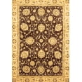 thumbnail image 1 of Ahgly Company Indoor Rectangle Oriental Brown Traditional Area Rugs, 6' x 9', 1 of 4