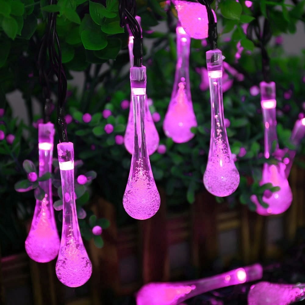 Pink Outdoor Christmas Lights 