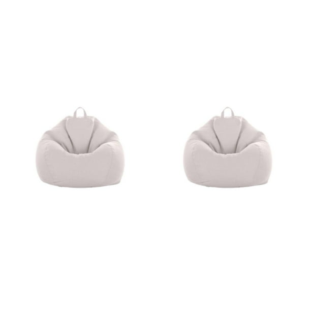 Injueey Bolso elegante de tela para silla: almacenamiento conveniente para sillas favoritas Funda para silla Sala de estar Puff Sofá Lazy Sofa Type1 NO1