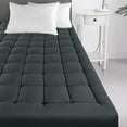 thumbnail image 1 of Bedding Quilted Fitted Mattress Pad, Pillow Top Mattress Topper, Mattress Cover Stretches up to 16 Inches Deep, 1 of 6