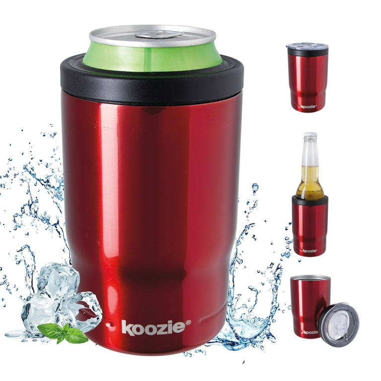 Koozie® Triple 12oz Can Cooler, Bottle Holder, Tumbler Stainless Steel  Double Wall Vacuum Sealed Insulated for Hot and Cold Drinks 