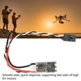 thumbnail image 2 of Airplane ESC, High Speed Drive IC Quick Response Overtemperature Protection RC Drone ESC 20A  For Bidirectional Motor, 2 of 7
