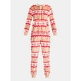 thumbnail image 4 of Holiday Time Women's Cabin Union Suit, Sizes XS-3X, 4 of 4