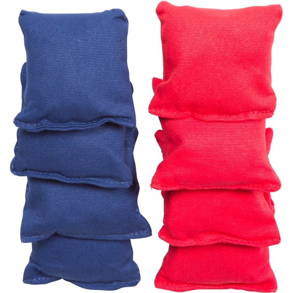 BESTSKY Beanbags Small Red and Blue
