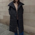 thumbnail image 2 of BangWanChi Lightweight Jacket Women Women's Casual Fashion Cotton Coat Long Coat Warm Loose Coat, 2 of 5