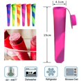 thumbnail image 2 of SHAR Moule Popsicle Silicone, Moule Popsicle Multicolore - Lot de 6, 2 of 5