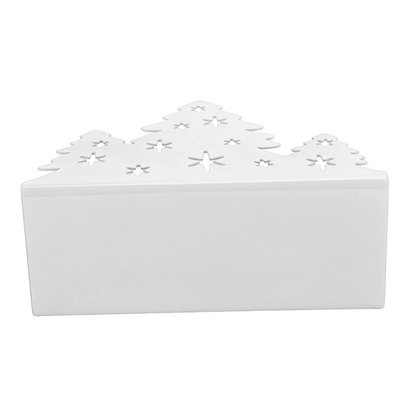 Servilletero Para Mesa, Servilletero Con Forma De árbol De Navidad, Soporte Para Toallero De Papel De Acero Inoxidable, Decoración De Espíritu Navideño Para El Hogar, Cocina