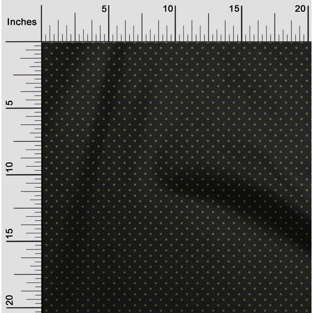 oneOone Cotton Silk Fabric Polka Dots Print Fabric BTY 42 Inch Wide