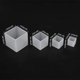 thumbnail image 2 of Conjunto de moldes de silicona de resina, 4 Unids Diferentes Tamaños de Cubo de Silicona de Epoxi Cuadrado Moldes de fundición de resina para DIY Adornos Artesanía, 2 of 4
