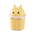 thumbnail image 2 of TIMIFIS Cute Desktop Trash Can Small Desktop Plastic Waste Basket Garbage Can Mini Storage Bin For Bathrooms Offices Or Dressing Table, 2 of 6