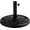 Black, variant on ANHXN Heavy Duty Round Antiqued Umbrella Base All Weather Umbrella Stand for Outoor Patio