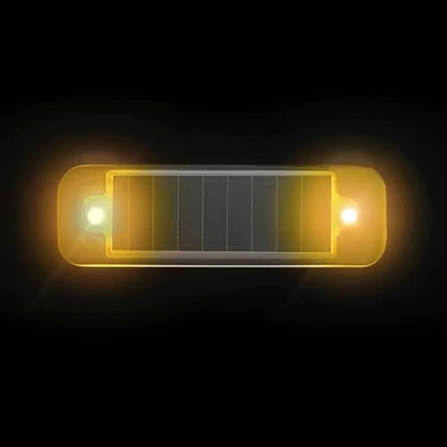 From Xiao Bei strict selection Mini LED Solar Power Car Warning Light Night Security Simulated Alarm Wireless Anti-Theft Caution Lamp Flashing Dummy Alarm Lamp