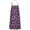 Purple Cartoon Unicorn-1, variant on Purple Cartoon Unicorn Rainbow Heart Cloud Apron-Garden Aprons for Women with Pockets-Cotton Linen Waterproof Kitchen Cooking Gardening Aprons Adjustable for Kitchen,Cooking,BBQ and Salon 33x27 Inch