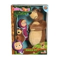 thumbnail image 3 of Masha And The Bear Jada Toys, Masha Plush Set With Bear And Doll Toys For Kids, Ages 3+, Nylon, 109301072, 9.8 Inches, 3 of 5