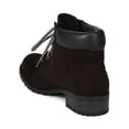 thumbnail image 3 of Women Imitation Kid Suede Padded Collar Ankle Work Boot BD12, 3 of 5