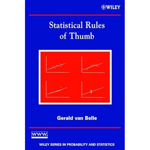 Pre-Owned Statistical Rules of Thumb (Wiley Series in Probability and Statistics), 9780471402275, 0471402273, Paperback, First Edition edition