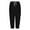 Black1, variant on Posijego Women's Capri Sweatpants Comfort Elastic Waist Cropped Joggers Athletic Running Capris with Pockets