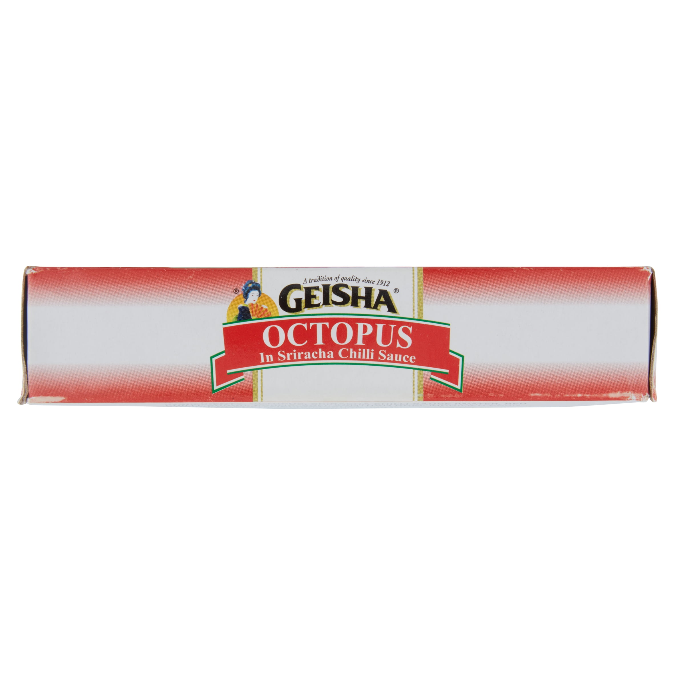 (2 pack) Geisha Octopus in Srirachara Chilli Sauce, 3.75 Oz (106g), Ready to Eat in an Easy Open Can