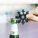 thumbnail image 5 of Multiherramienta de copo de nieve 18 en 1, abridor de botellas de acero inoxidable con forma de copo de nieve, accesorio genial para rellenar calcetines navideños para hombres, regalos de Navidad, 5 of 5