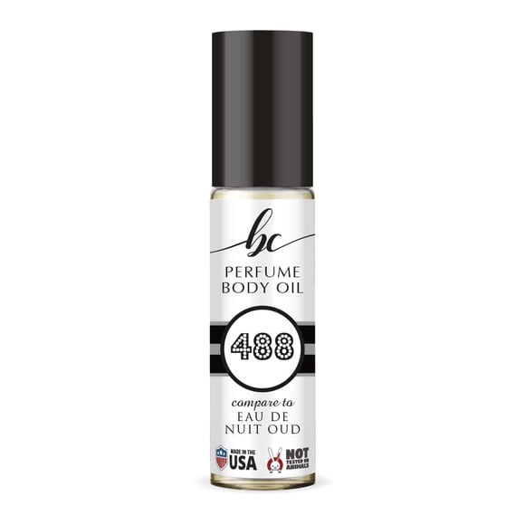 Perfume Body Oil BIOCURA 488 Eau De Nuit Oud 10 ml