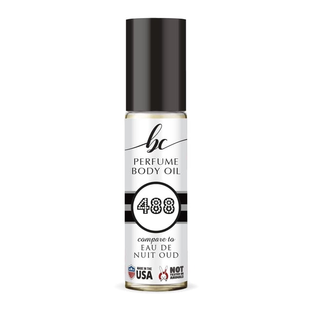 Perfume Body Oil BIOCURA 488 Eau De Nuit Oud 10 ml