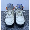 thumbnail image 3 of Ni - ke Ni - ke Mens Air Jordan 5 136027-148 White Basketball Shoes Sneakers Size 10.5, 3 of 5