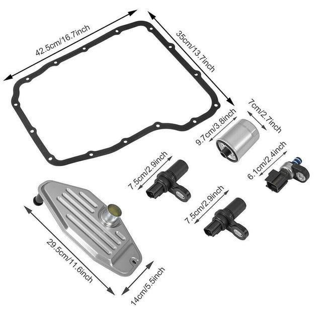 Kit de Capteur de Transmission 45RFE 545RFE 68RFE avec Kit de Filtre 4WD Joint Plat 99-UP-