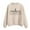 Beige, variant on ZSQDM Hoodie Women Women's Oversized Sweaters 2025 Long Sleeve Knit Casual Pullover Sweater Fall Outfits Clothes Pullover Sweaters for Women Women's Nylon Hoodie (M)