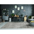 thumbnail image 4 of Dynamic Rugs MR46232294268 3 ft. 11 in. x 5 ft. 7 in. Mehari 23229 Rectangle Contemporary Shag Rug - 4268 Grey, 4 of 4