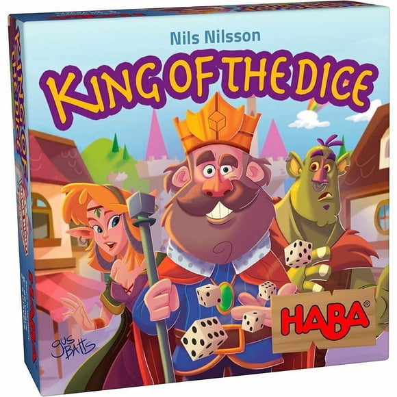Juego de mesa HABA King of The Dice Tricky Skill Luck 8+ Years