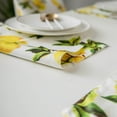 thumbnail image 4 of Mantel Individual de Doble Cara con Estampado de Limón Fruta Gruesa Manteles de Lino para Cocina Mesa de Comedor Decoración del Hogar ANGGREK Otros, 4 of 8