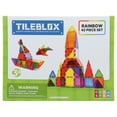 thumbnail image 5 of Tileblox Rainbow Multicolor Magnetic Tiles 42 Pieces, 5 of 10