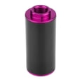 thumbnail image 3 of Filtro de gasolina universal de alto flujo AN6 de aluminio de 100 micrones para coche y camión, color morado, 3 of 13