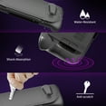 thumbnail image 3 of Protective Case for Steam Deck,Cover Protector with Stand Dock,Console Accessories,Skin Shell Sleeve with Kickstand For Steam deck Host, 3 of 9