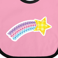thumbnail image 4 of Inktastic Shooting Star Space Boys or Girls Baby Bib, 4 of 4
