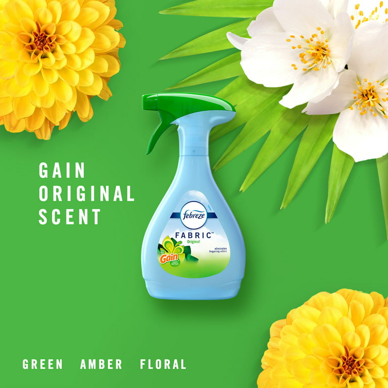 Febreze Odor-Fighting Fabric Refresher To Go Gain Original Scent, 2.8 oz.  Spray 