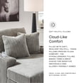 thumbnail image 6 of Signature Design by Ashley Furniture Lindyn Fog Chaise, 6 of 9