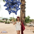 thumbnail image 4 of PMU Graduation Congrats Grad Star Blue 18 Inch Mylar Balloon Pkg/25, 4 of 7