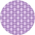 thumbnail image 1 of Ahgly Company Machine Washable Indoor Square Transitional Purple Area Rugs, 3' Square, 1 of 7