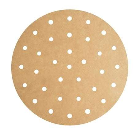 

Yrtoes 200PCS Oil Absorbing Paper Perforated Paper For 8 Inch Air Fryer Streamer Pans