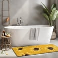 thumbnail image 2 of Yellow Sunflower Pattern Kitchen Rug Mat,Kitchen Runner Rugs Non Skid Washable,Decorative Kitchen Floor Mats for Kitchen,Sink,Laundry,17"x47.2", 2 of 7