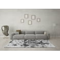 thumbnail image 3 of Ahgly Company Indoor Rectangle Abstract Gray Modern Area Rugs, 5' x 7', 3 of 4