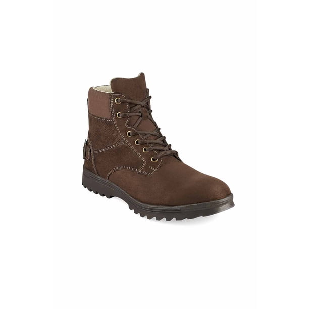 Bota Chocolate Con Suela Antiderrapante Mundo Terra 030667