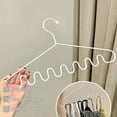 thumbnail image 4 of Kuervmo 5Pcs Coat Hanger Waves Multi-port Support Lightweight Multipurpose Smooth Edge Clothes Hanger Home Supplies, 4 of 8